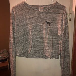 Pink long sleeve tee